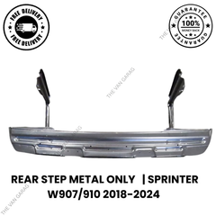 Rear Back Metal Step For Mercedes Sprinter W907 W910 2018–2024 Heavy Duty
