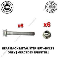 Rear Metal Step Fixing Nuts & Bolts Kit Mercedes Sprinter W906 W907 W910