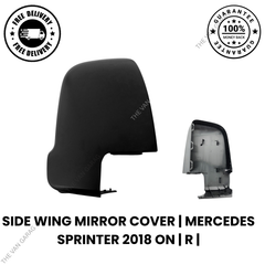RIGHT WING MIRROR COVER FOR MERCEDES SPRINTER 2018–2021 O/S DRIVER SIDE