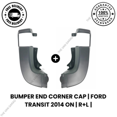 Rear Bumper End Corner Caps LH & RH for Ford Transit MK8 2014 Onwards