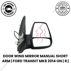 Ford Transit MK8 2014+ Electric Mirror Right Driver Side O/S (Off-Side)