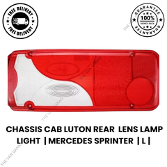 Rear Light Lens Left Side for Mercedes Sprinter Chassis Cab Luton N/S Lamp
