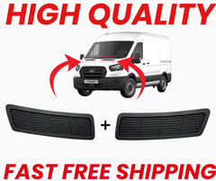 Fits Ford Transit MK8 Bonnet Hood Grille Set LH + RH Pair