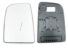 For Mercedes Sprinter 2006-2019 Upper Door Wing Mirror Glass Left Push On Round