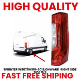Rear Tail Light Lamp For Mercedes Sprinter W907 W910 Right Driver Side 2018+