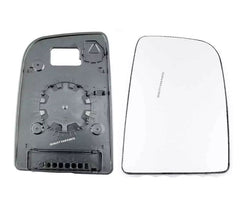 For Mercedes Sprinter 2006-2018 Upper Door Wing Mirror Glass Right Push On Round