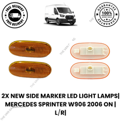 2x Side Marker LED Light Lamps L/R for Mercedes Sprinter W906 2006+