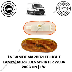 LED Side Marker Light Amber Reflector for Mercedes Sprinter W906 W907 W910