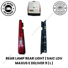 Rear Light Lamp Left for SAIC LDV Maxus eDeliver 9 2020+ Tail Light N/S