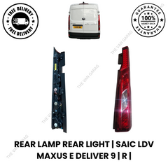 Rear Tail Light Lamp Right Side for LDV Maxus eDeliver 9 O/S 2020+ Replacement