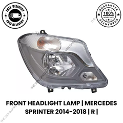 Front Headlight Lamp Right Side for Mercedes Sprinter 2014–2018 O/S Driver Side
