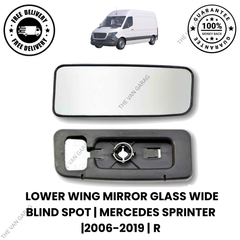 For Mercedes Sprinter 2006-2018 Lower Wing Mirror Glass Wide Blind Spot Right