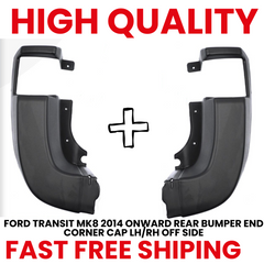 REAR BUMPER END CORNER CAP LH/RH OFF SIDE FOR FORD TRANSIT MK8 (2013+ON) 1867578