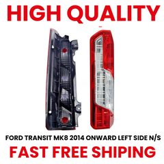 REAR left SIDE TAIL LIGHT LAMP LENS FOR FORD TRANSIT MK8 1815607 (2014-ONWARDS)