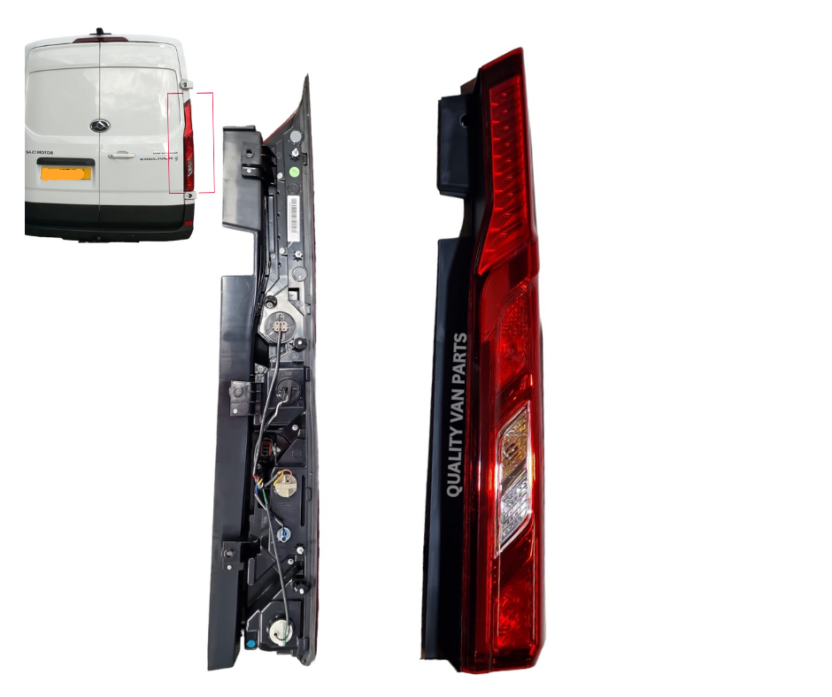 Maxus eDeliver 9 Rear Right Halogen Tail Light 2019-On Driver Side