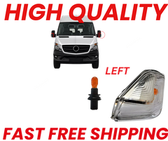 Left Side Wing Mirror Indicator Lens with Bulb