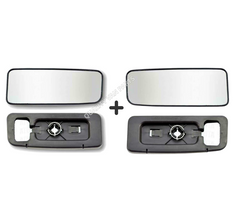 Pair Lower Wing Mirror Glass Blind Spot Left & Right for Mercedes Sprinter 2006–2019