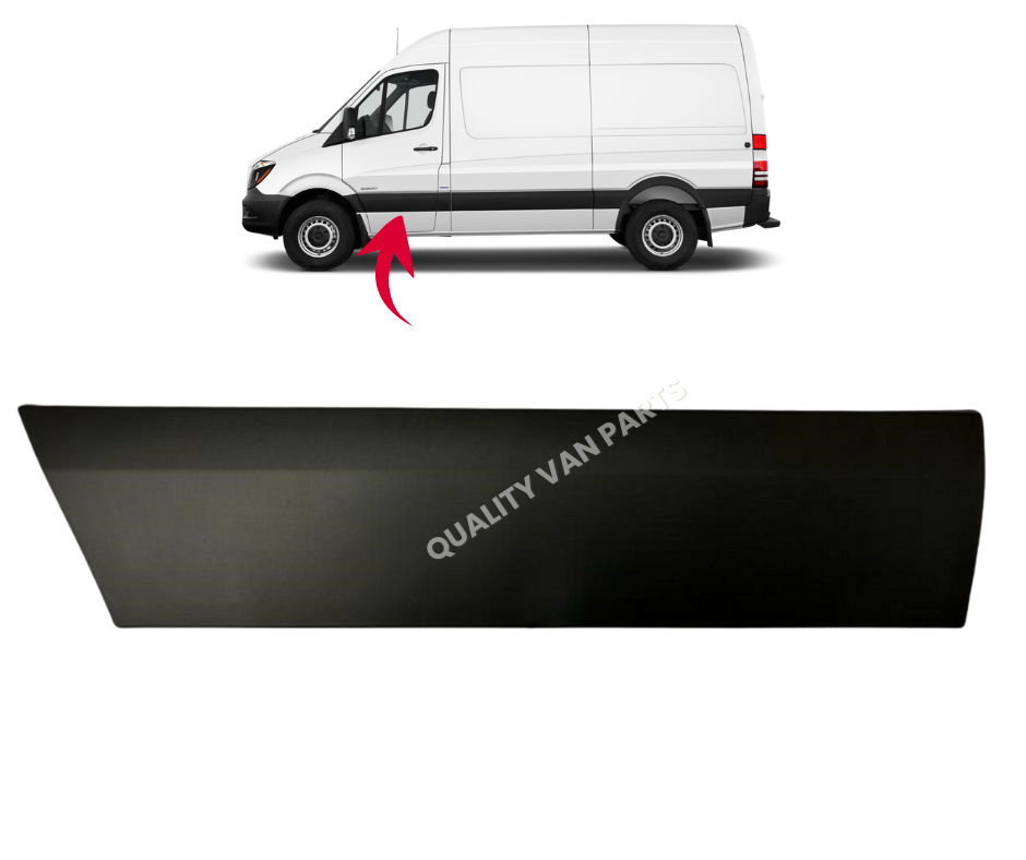 Front Left Door Moulding Trim for Mercedes Sprinter 2006–2018 LH Side