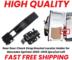 Rear Door Check Strap Bracket Locator Holder for Mercedes Sprinter 2006–2018 2pcs/set Left