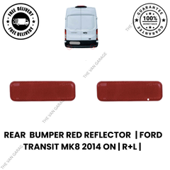 Left &  Rear  Right Bumper Reflectors for Ford Transit MK8 BK21515C0AA (2014 Onwards)