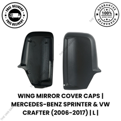 Wing Mirror Cover Cap  Left Side for Mercedes-Benz Sprinter & VW Crafter (2006–2017)