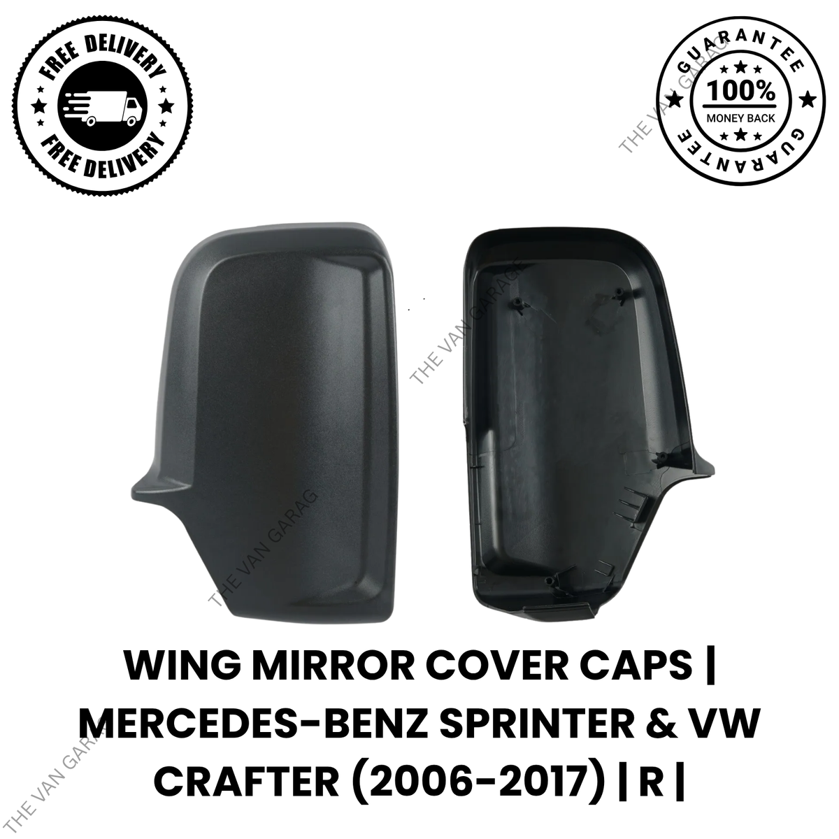 Right Driver Side Wing Mirror Cover  Mercedes Sprinter A0008111122 (2006–2017)
