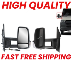 Fits Mercedes Sprinter W907 2018-Onwards Right Side Door Wing Mirror Long Arm