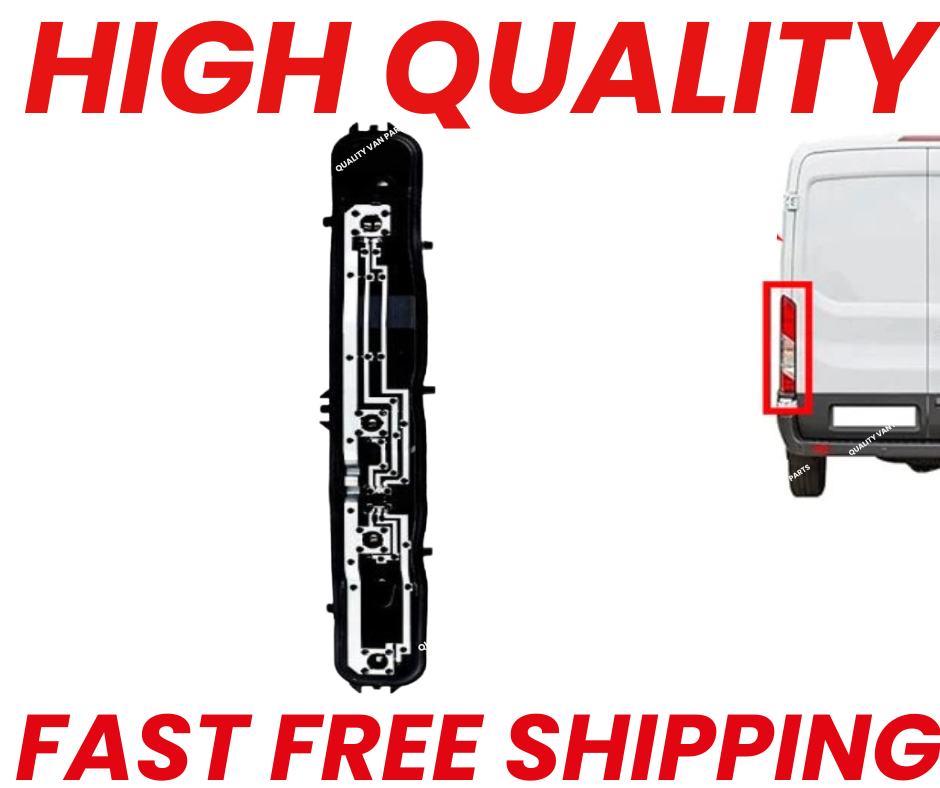 Fits Ford Transit MK8 2014-Onwards Left Side Tail Light Circuit Board Bulb Holder