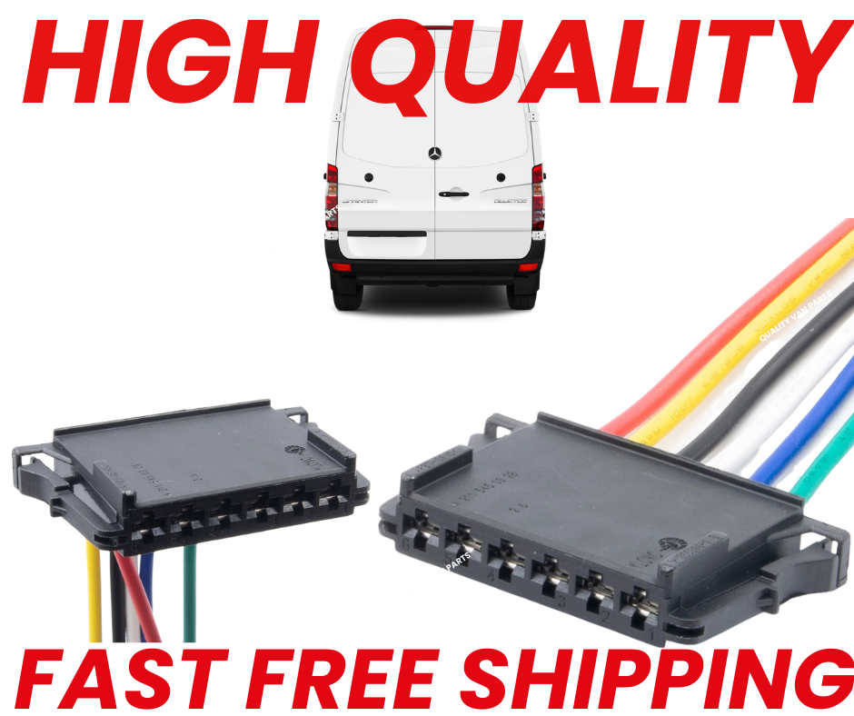 Fits Mercedes Sprinter 906 2006-2018 Right Side Tail Light Connector Plug