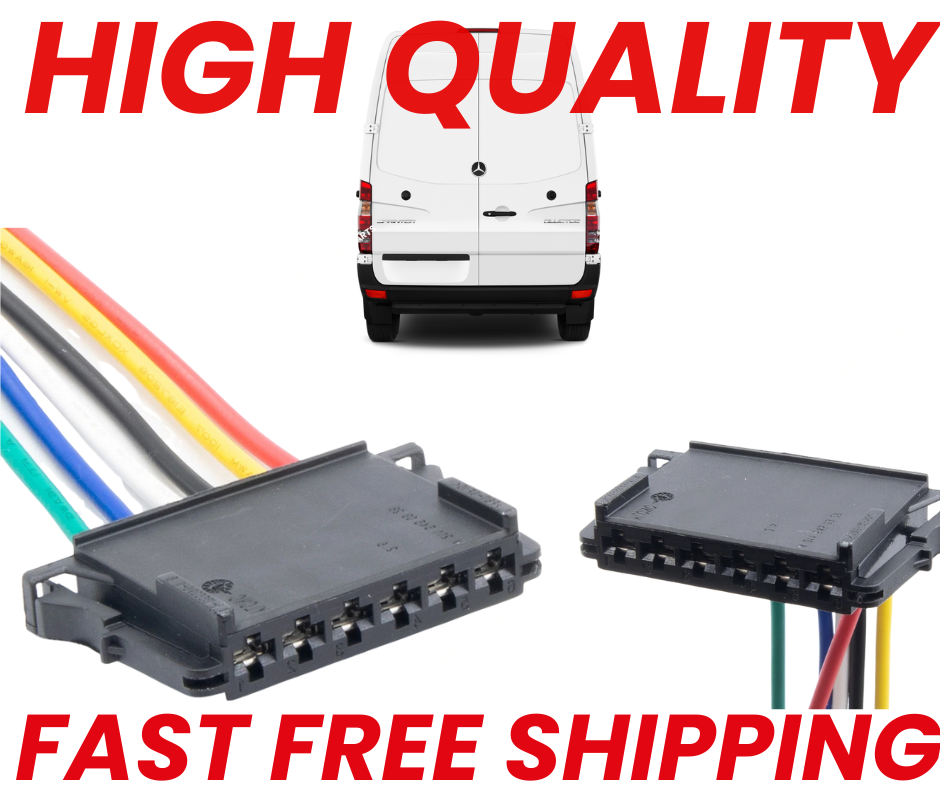 Fits Mercedes Sprinter 906 2006-2018 Left Side Tail Light Connector Plug